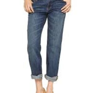 GAP 1969 Women's Sexy Boyfriend Jeans 28R Medium Wash Cotton Zip Fly 2014